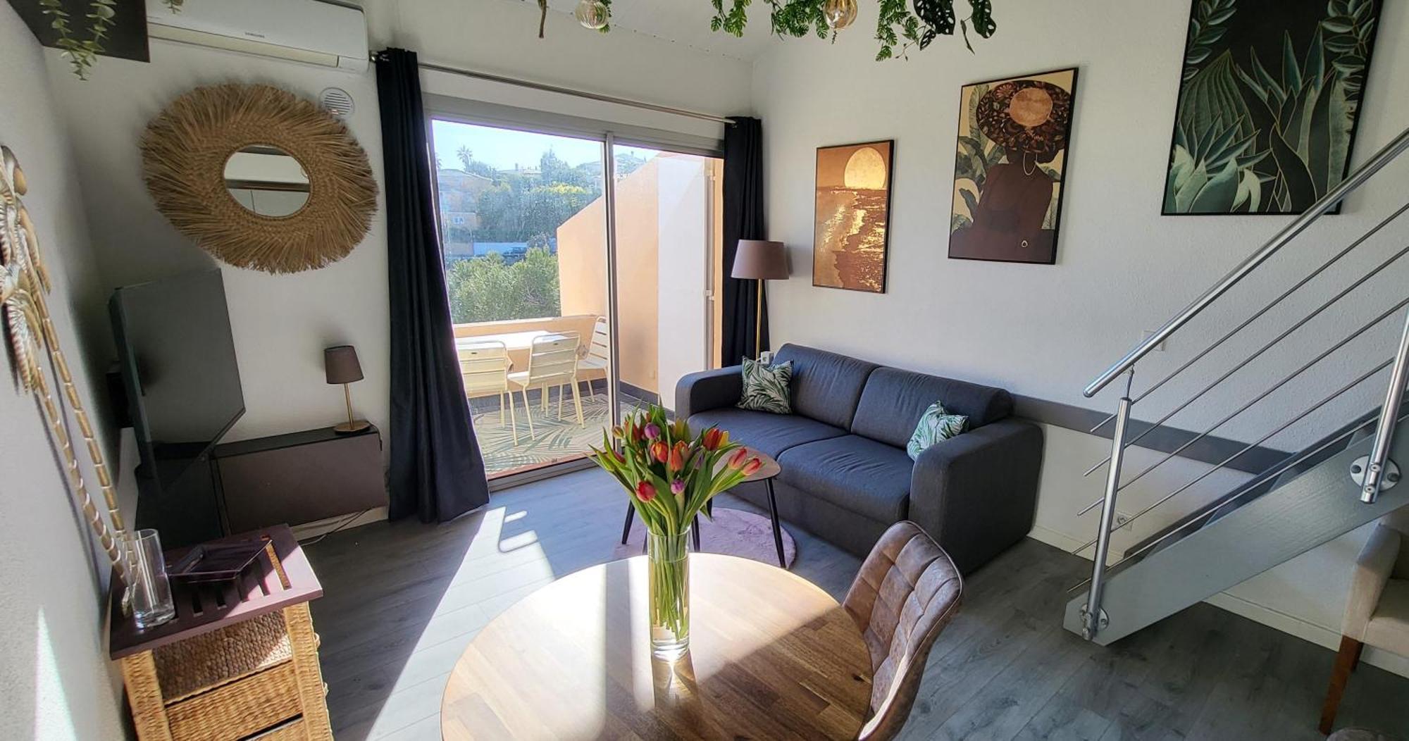 Appartement En Residence Avec Piscine Bandol Buitenkant foto